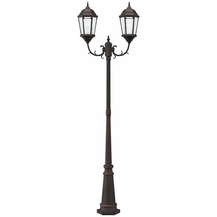 Trädgårdslampa Brons Aluminium Trädgårdslampa vidaXL 68 x 20 x 235 cm – bild 4