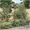 Trädgårdslampa Brons Aluminium Trädgårdslampa vidaXL 68 x 20 x 235 cm – miniatyr 1