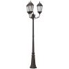 Trädgårdslampa Brons Metall Trädgårdslampa vidaXL 61 x 53 x 235 cm – miniatyr 2