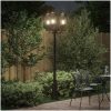 Trädgårdslampa Brons Metall Trädgårdslampa vidaXL 61 x 53 x 235 cm – miniatyr 3