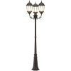 Trädgårdslampa Brons Metall Trädgårdslampa vidaXL 61 x 53 x 235 cm – miniatyr 8