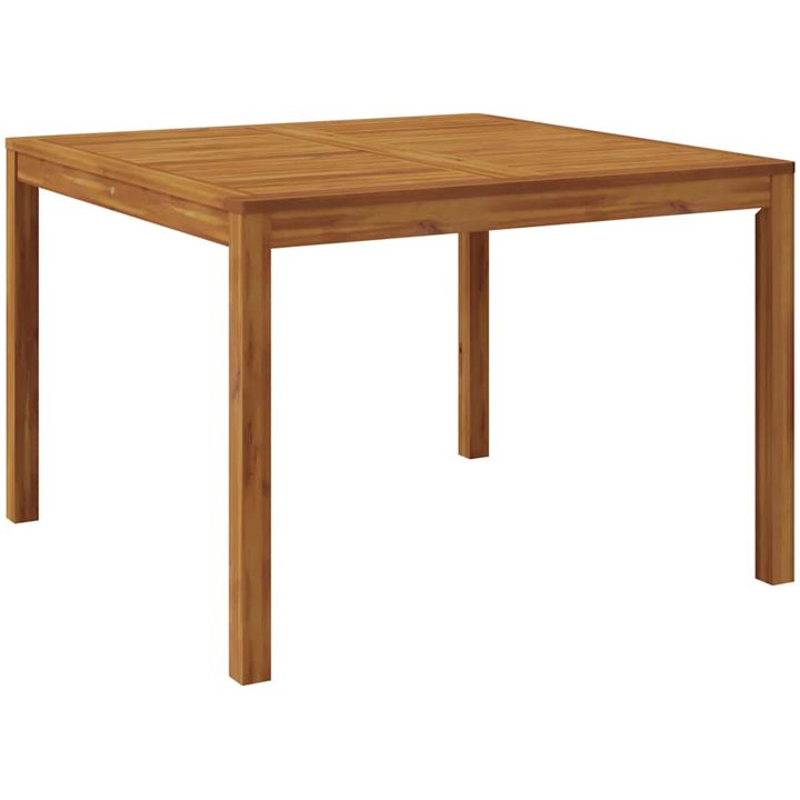 Trädgårdsmatsal 3 pcs Grå vidaXL 110 x 110 x 75 cm – bild 5