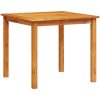 Trädgårdsmatsal 3 pcs Naturligt trä vidaXL 85 x 85 x 75 cm – miniatyr 5