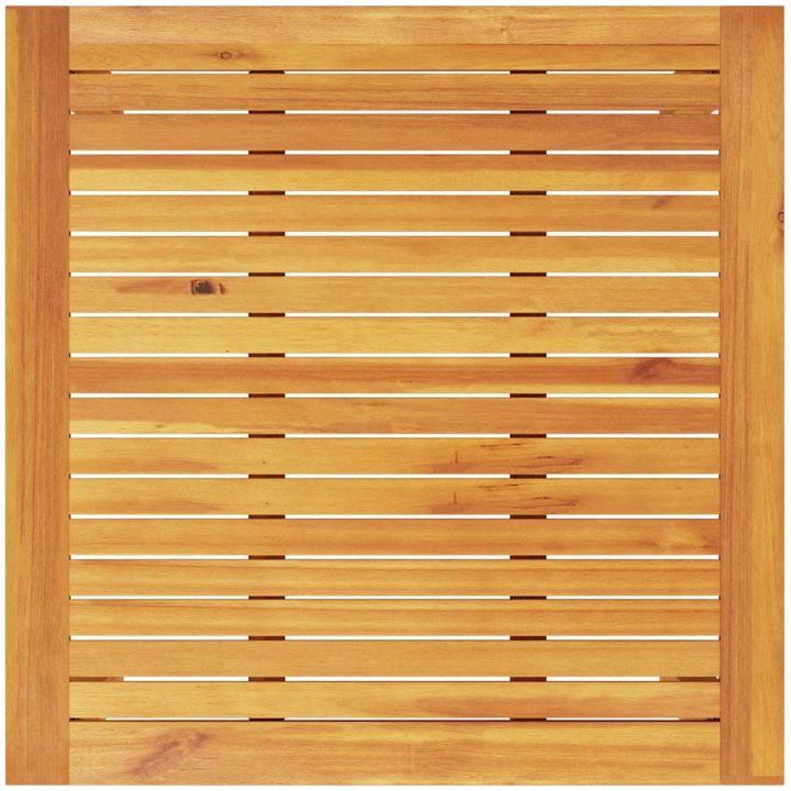 Trädgårdsmatsal 3 pcs Naturligt trä vidaXL 85 x 85 x 75 cm – bild 10