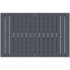 Trädgårdsmatsalset 9 pcs Brun vidaXL Large – miniatyr 8