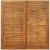 Trädgårdsmatsalsset Beige 3 pcs Beige vidaXL 110 x 110 x 75 cm – miniatyr 8
