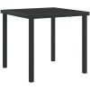 Trädgårdsmöbelset 3 pcs Grå PE Rattan vidaXL 80 x 80 x 73 cm – miniatyr 5