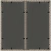 Trädgårdsmöbelset 5 pcs Grå Konstrotting vidaXL 90 x 90 x 75 cm – miniatyr 8