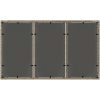Trädgårdsmöbelset 7 pcs Grå Konstrotting vidaXL 150 x 90 x 75 cm – miniatyr 8