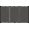 Trädgårdsmöbelset 7 pcs Svart Konstrotting vidaXL 150 x 90 x 75 cm – miniatyr 8