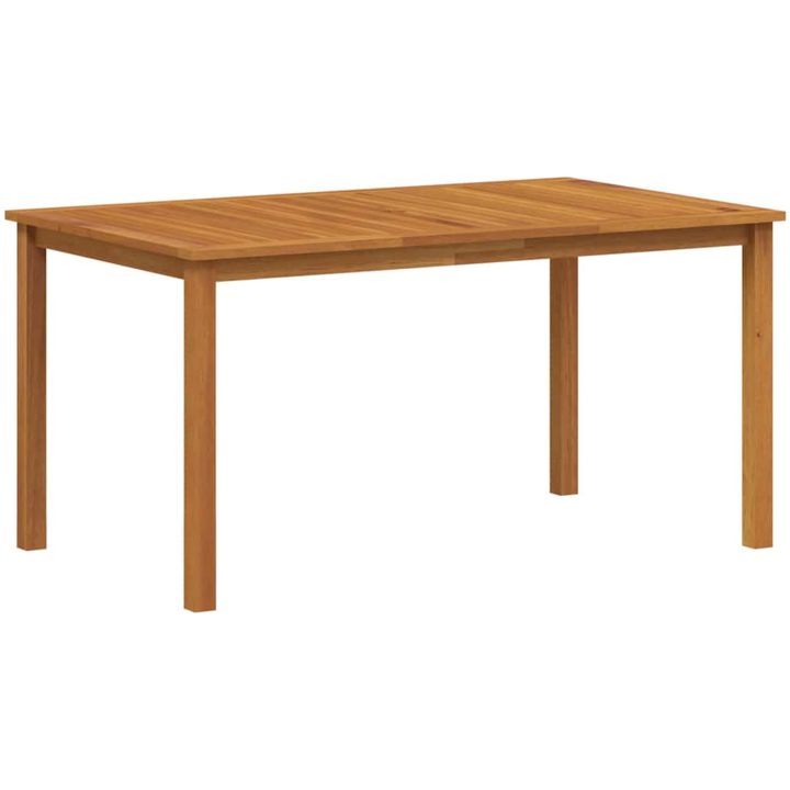 Trädgårdsmöbelset 7 pcs Svart vidaXL 150 x 90 x 74 cm – bild 6