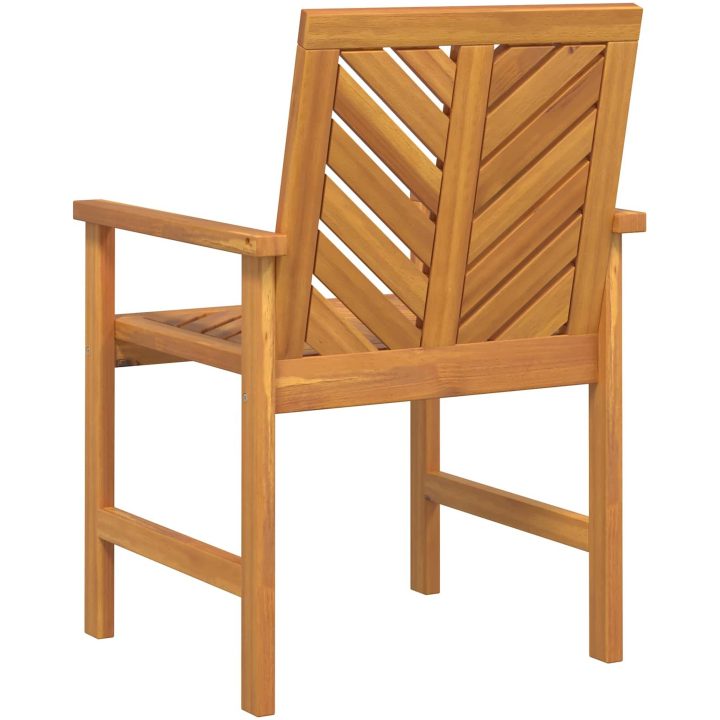 Trädgårdsmöbelset 8 pcs Brun Solid akaciaträ vidaXL Standard – bild 12