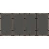 Trädgårdsmöbelset 9 pcs Brun PE rotting vidaXL 190 x 90 x 75 cm – miniatyr 8