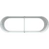 Trädgårdsodlad Säng Brun Galvaniserat Stål vidaXL 240 x 80 x 81 cm – miniatyr 8