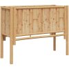 Trädgårdsodlarbädd Bambufiber vidaXL 90 x 35 x 70 cm – miniatyr 2
