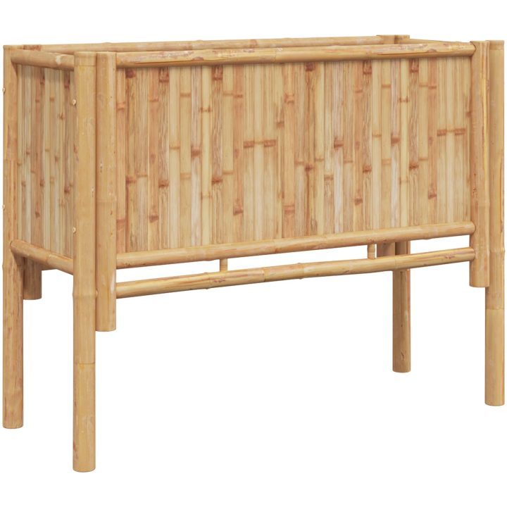 Trädgårdsodlarbädd Bambufiber vidaXL 90 x 35 x 70 cm – bild 2