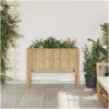 Trädgårdsodlarbädd Bambufiber vidaXL 90 x 35 x 70 cm – miniatyr 4
