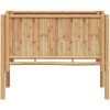 Trädgårdsodlarbädd Bambufiber vidaXL 90 x 35 x 70 cm – miniatyr 6