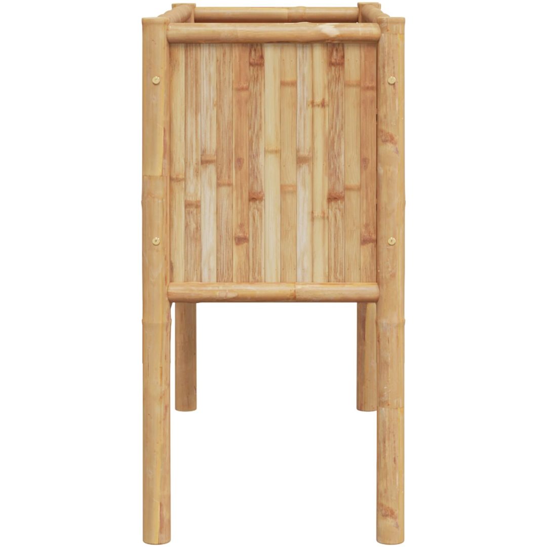 Trädgårdsodlarbädd Bambufiber vidaXL 90 x 35 x 70 cm – bild 7