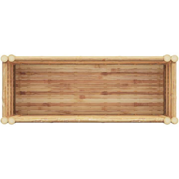 Trädgårdsodlarbädd Bambufiber vidaXL 90 x 35 x 70 cm – bild 8
