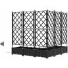 Trädgårdsodlare med vattensystem 5 st Svart vidaXL 120 x 120 x 126 cm – miniatyr 7