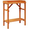 Trädgårdsodling Bord Akacia Massivt Trä Tall vidaXL 75 x 40 x 90 cm – miniatyr 2