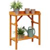 Trädgårdsodling Bord Akacia Massivt Trä Tall vidaXL 75 x 40 x 90 cm – miniatyr 3