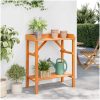 Trädgårdsodling Bord Akacia Massivt Trä Tall vidaXL 75 x 40 x 90 cm – miniatyr 4