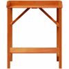 Trädgårdsodling Bord Akacia Massivt Trä Tall vidaXL 75 x 40 x 90 cm – miniatyr 5