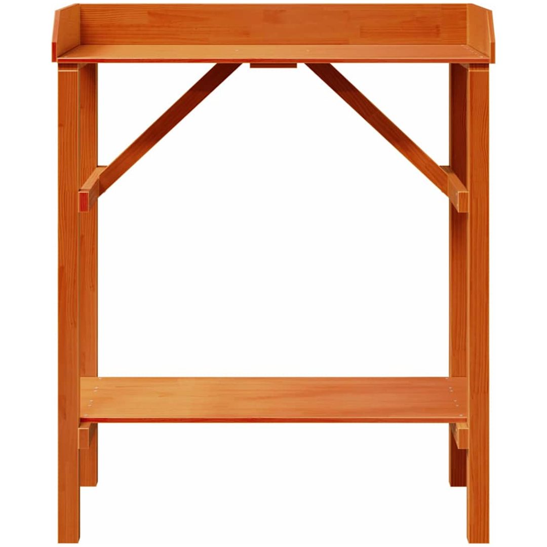 Trädgårdsodling Bord Akacia Massivt Trä Tall vidaXL 75 x 40 x 90 cm – bild 5