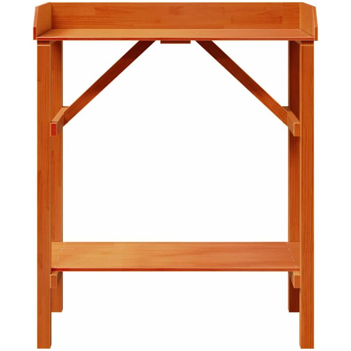 Trädgårdsodling Bord Akacia Massivt Trä Tall vidaXL 75 x 40 x 90 cm – bild 5