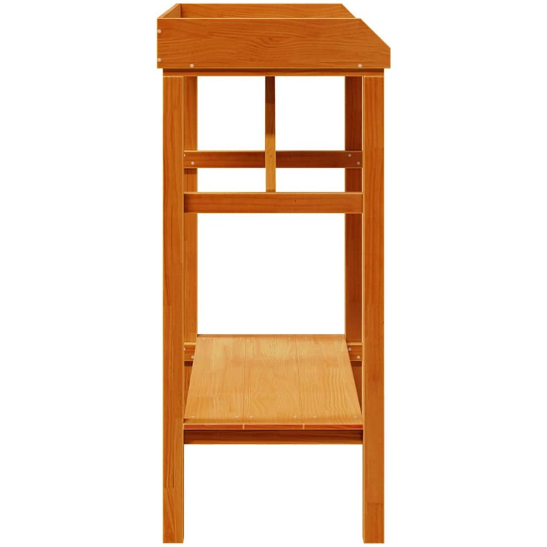 Trädgårdsodling Bord Akacia Massivt Trä Tall vidaXL 75 x 40 x 90 cm – bild 6