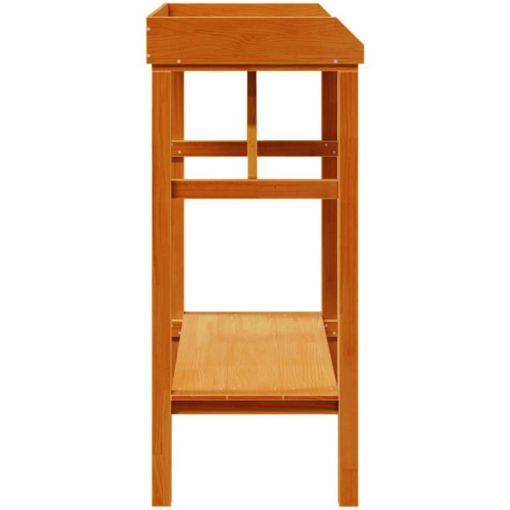 Trädgårdsodling Bord Akacia Massivt Trä Tall vidaXL 75 x 40 x 90 cm – bild 6