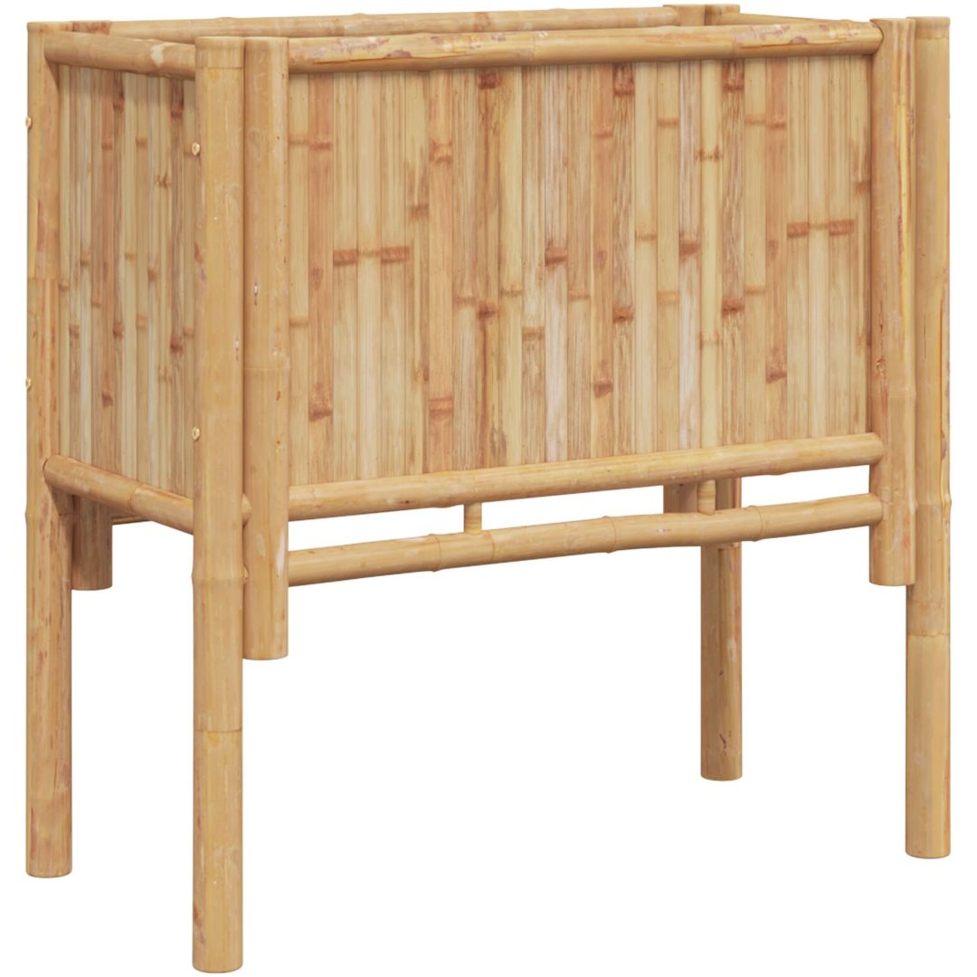 Trädgårdsodlingsbädd Bambufiber vidaXL 70 x 35 x 70 cm – bild 2