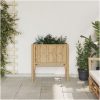 Trädgårdsodlingsbädd Bambufiber vidaXL 70 x 35 x 70 cm – miniatyr 3