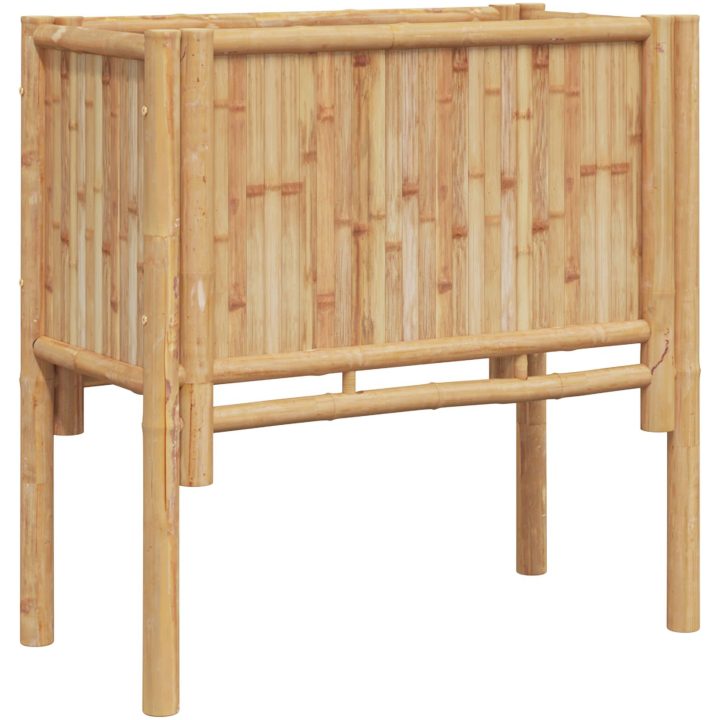 Trädgårdsodlingsbädd Bambufiber vidaXL 70 x 35 x 70 cm – bild 4