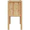 Trädgårdsodlingsbädd Bambufiber vidaXL 70 x 35 x 70 cm – miniatyr 7