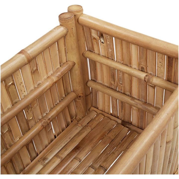 Trädgårdsodlingsbädd Bambufiber vidaXL 70 x 35 x 70 cm – bild 10