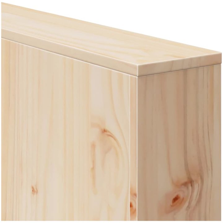 Trädgårdsoffa 2-sits Massivt tallträ vidaXL 134 x 60 x 62 cm – bild 8