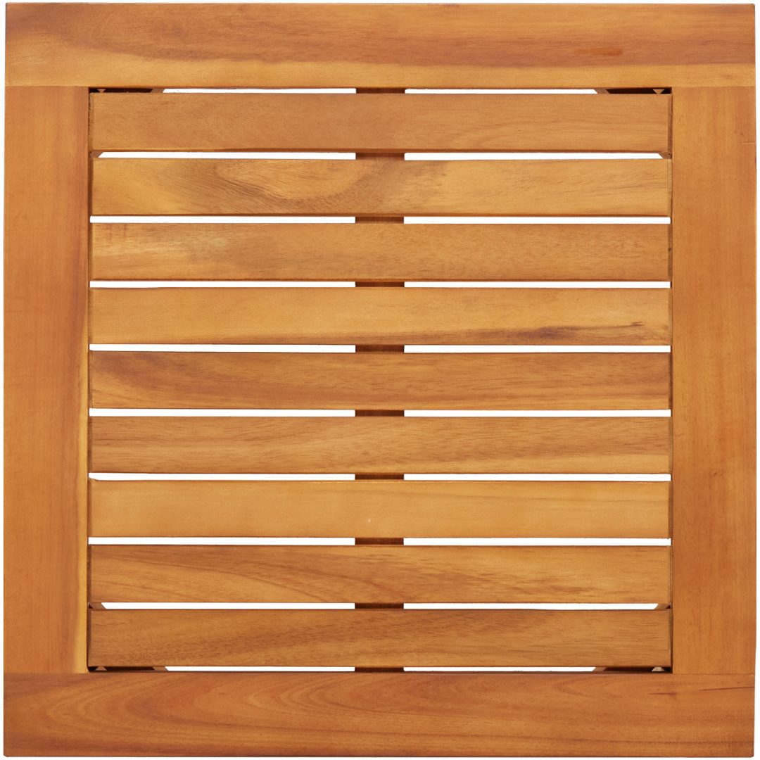 Trädgårdsoffa-set med dynor 6 delar massivt akaciaträ vidaXL Stol, 60x64x78.5 cm, sidobord, 45x45x38 cm – bild 8