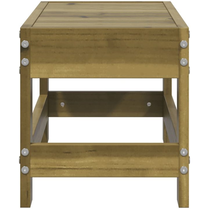 Trädgårdspall 62x30x32 cm impregnerad furu vidaXL – bild 5