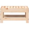 Trädgårdspall 62x30x32 cm massiv furu vidaXL – miniatyr 4