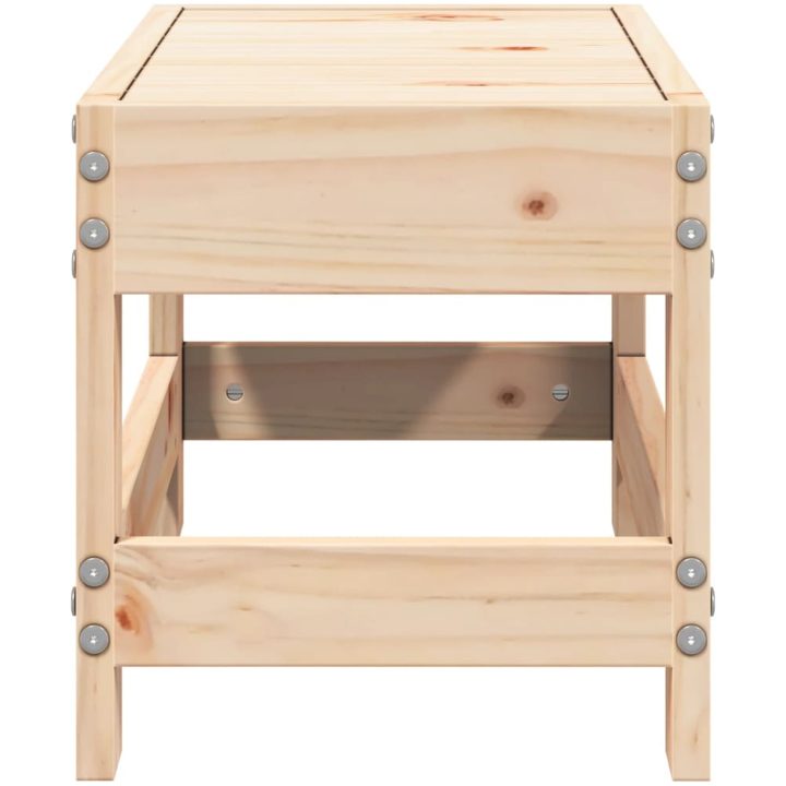 Trädgårdspall 62x30x32 cm massiv furu vidaXL – bild 5