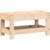 Trädgårdspall 62x30x32 cm massiv furu vidaXL – miniatyr 6