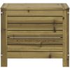 Trädgårdspall 62x31,5x52 cm impregnerad furu vidaXL – miniatyr 4