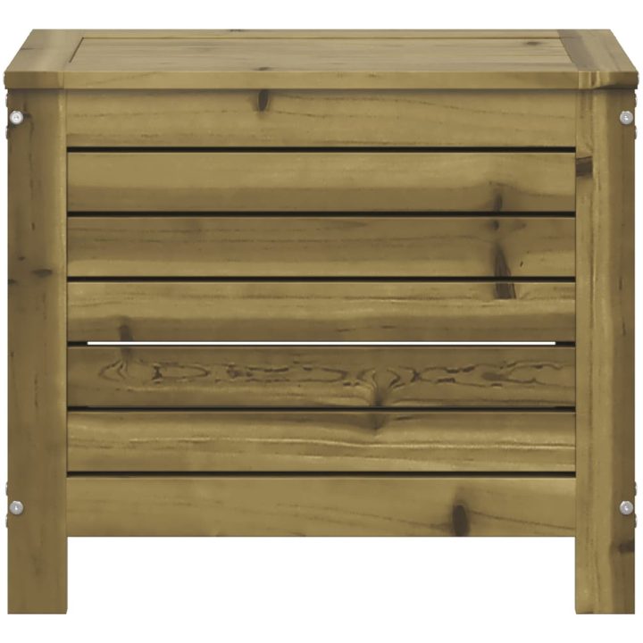 Trädgårdspall 62x31,5x52 cm impregnerad furu vidaXL – bild 4