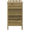Trädgårdspall 62x31,5x52 cm impregnerad furu vidaXL – miniatyr 5
