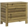 Trädgårdspall 62x31,5x52 cm impregnerad furu vidaXL – miniatyr 6