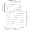 Trädgårdspall 62x31,5x52 cm impregnerad furu vidaXL – miniatyr 10