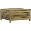 Trädgårdspall 62x63,5x32 cm impregnerad furu vidaXL – miniatyr 2